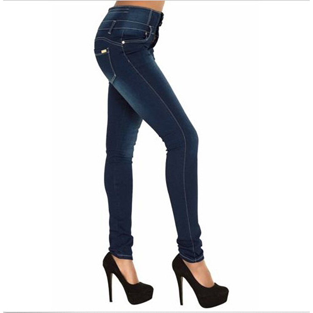 Sculpting Style: High-Quality Denim Pencil Pants