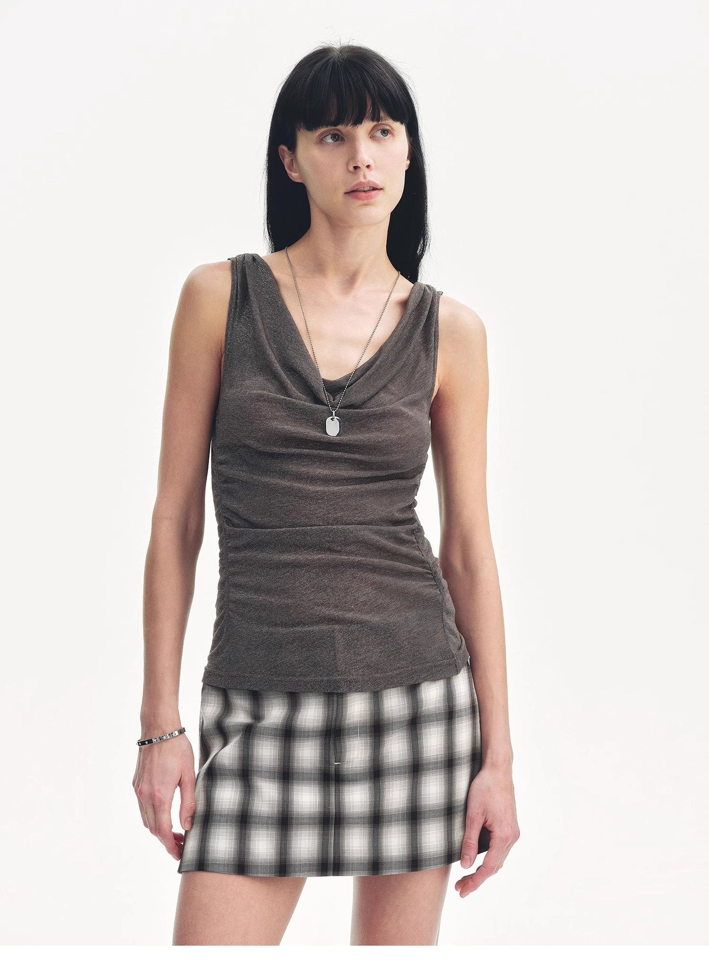 Energetic Encounter: Draped Neck Sculpting Vest