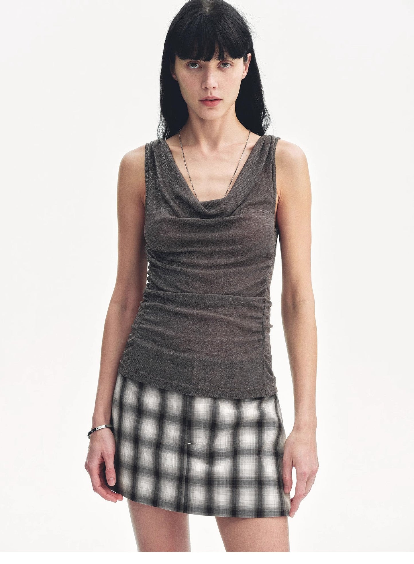 Energetic Encounter: Draped Neck Sculpting Vest