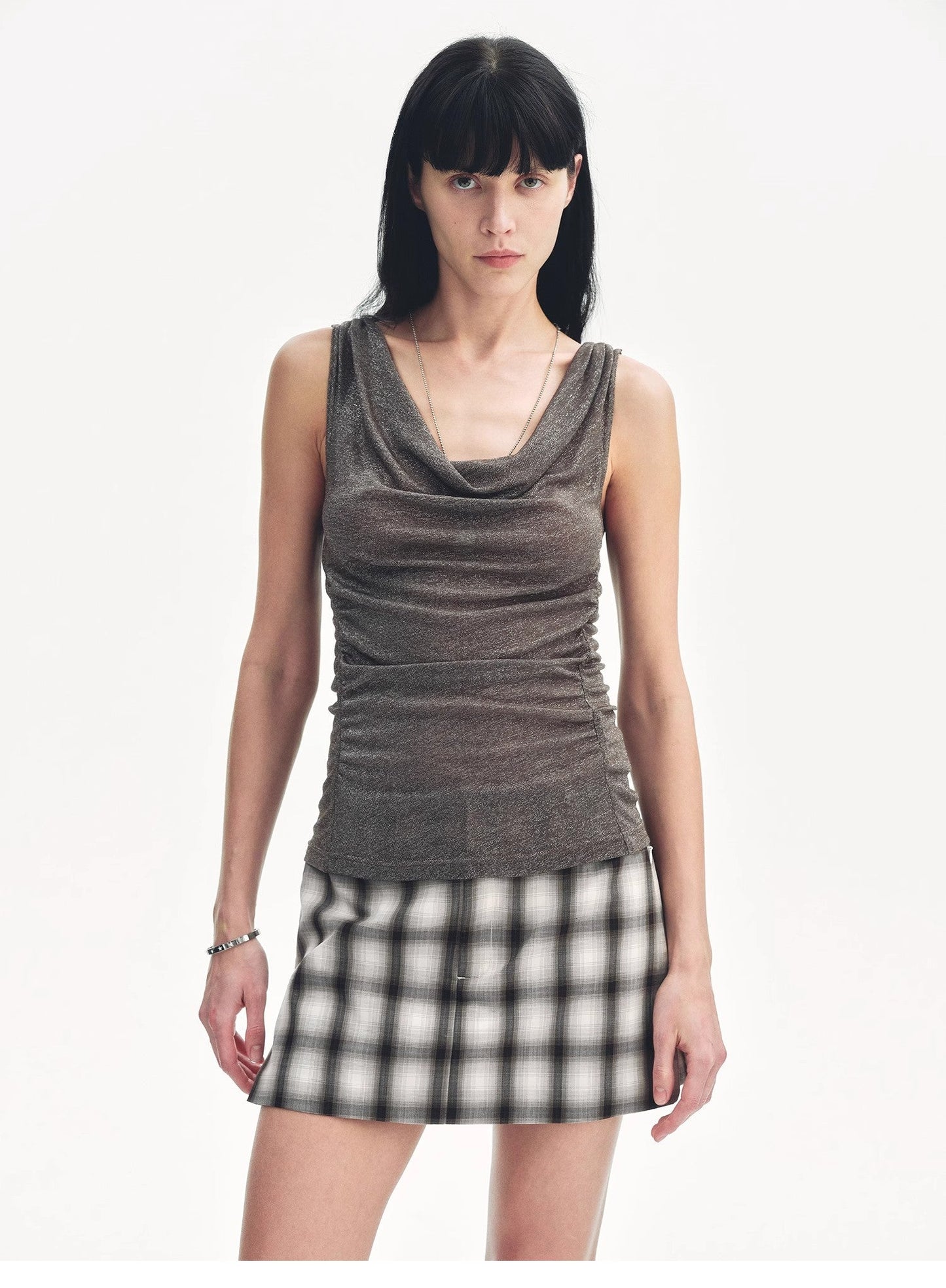Energetic Encounter: Draped Neck Sculpting Vest
