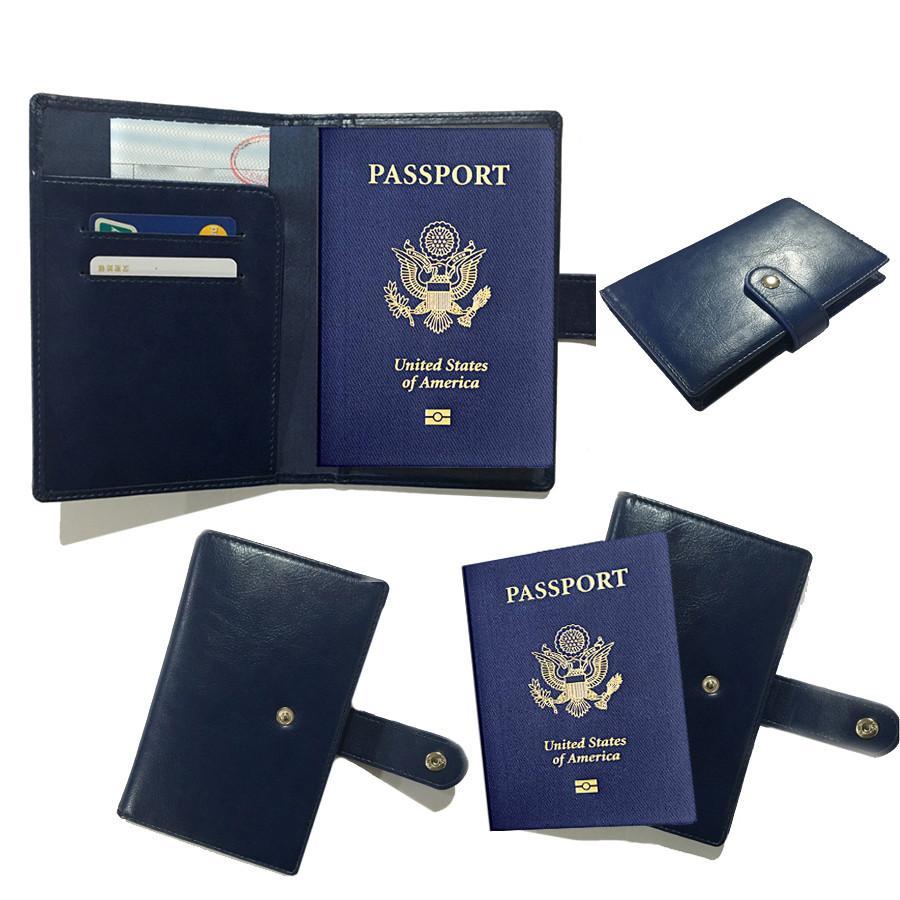 RFID-Safe Passport Wallet – Secure Travel in Style