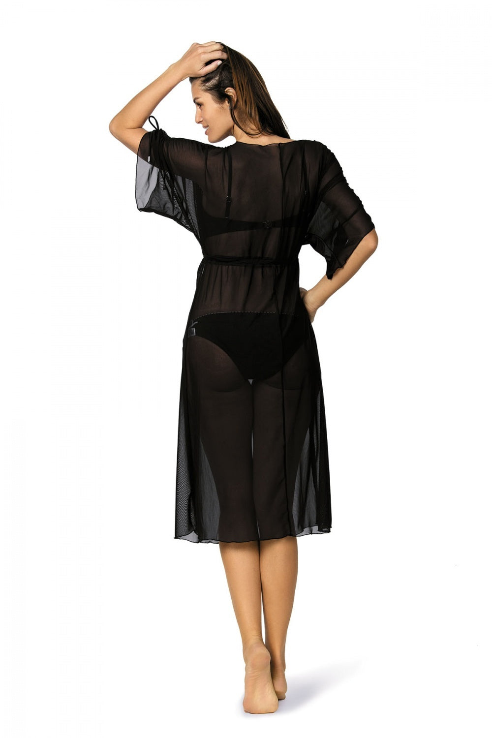black - Beach tunic model 79989 Marko