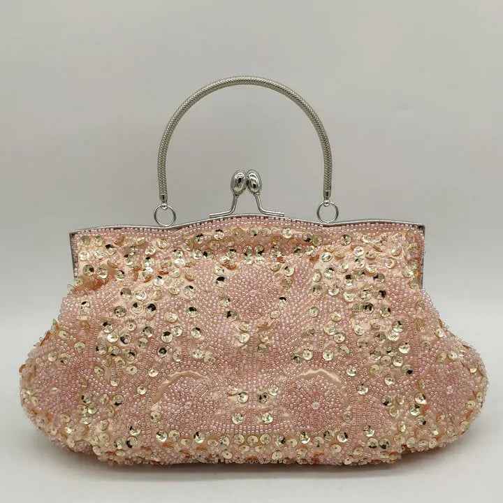 Beaded Frame Evening Purse