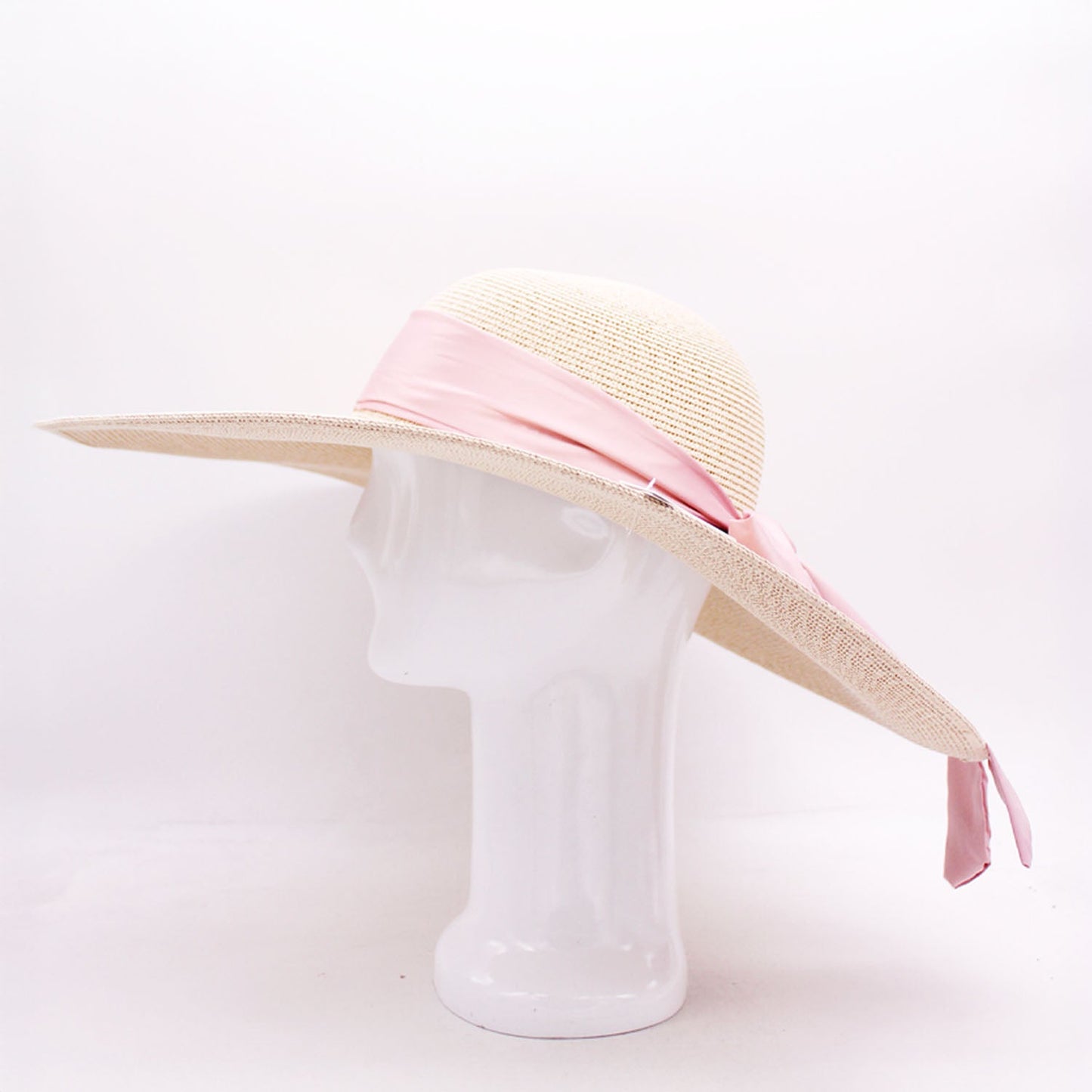 Seaside Escape: Wide Brim Floppy Straw Hat