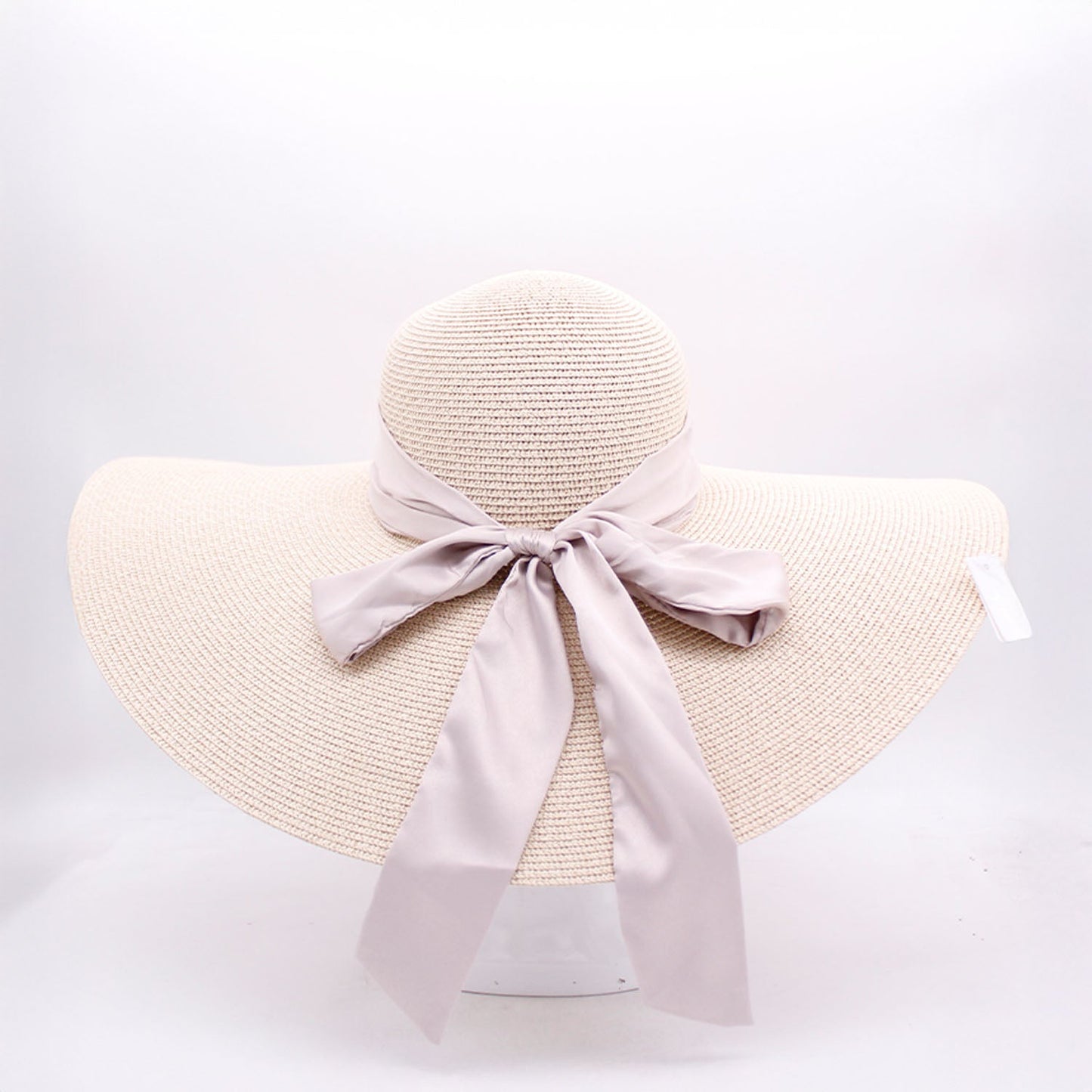 Seaside Escape: Wide Brim Floppy Straw Hat
