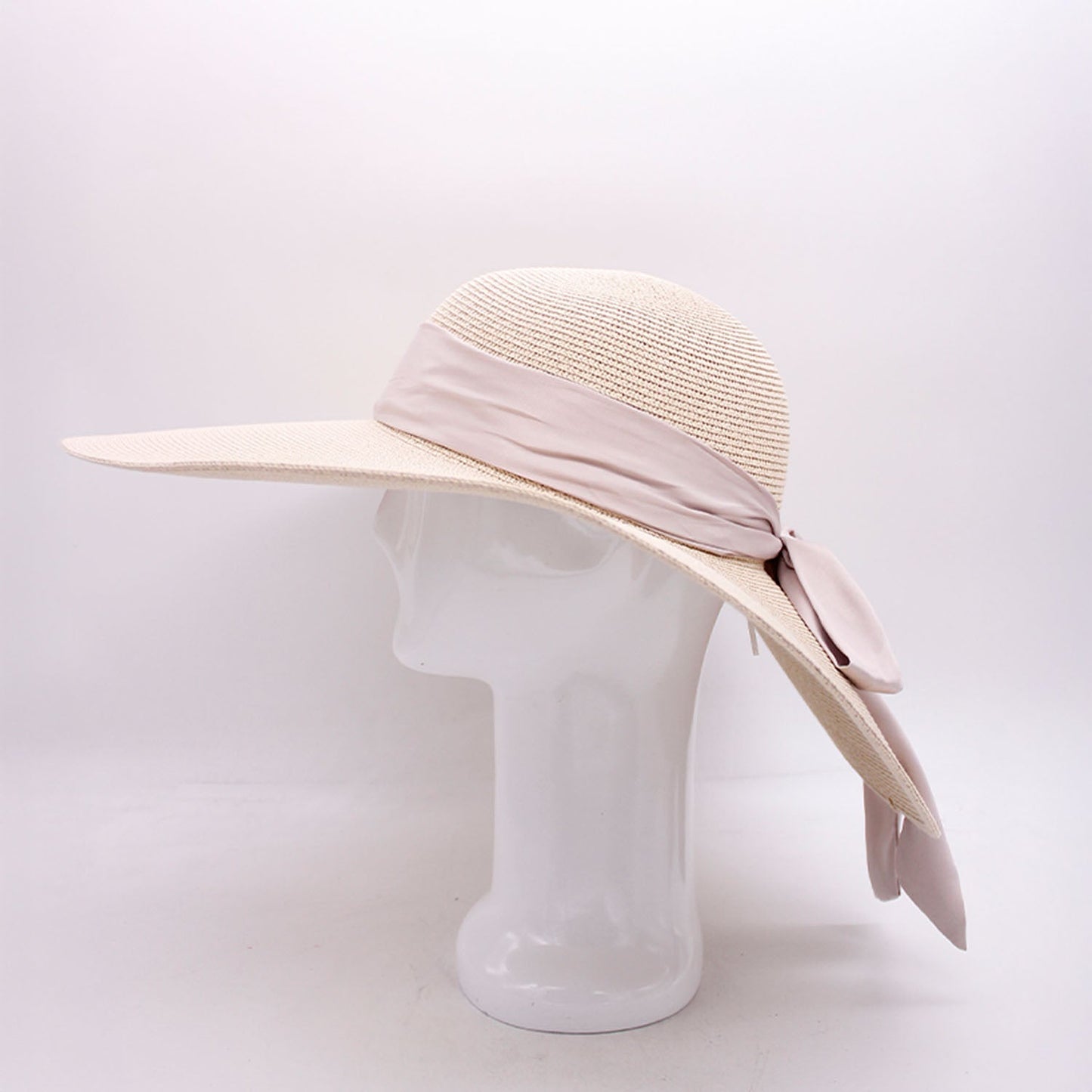 Seaside Escape: Wide Brim Floppy Straw Hat