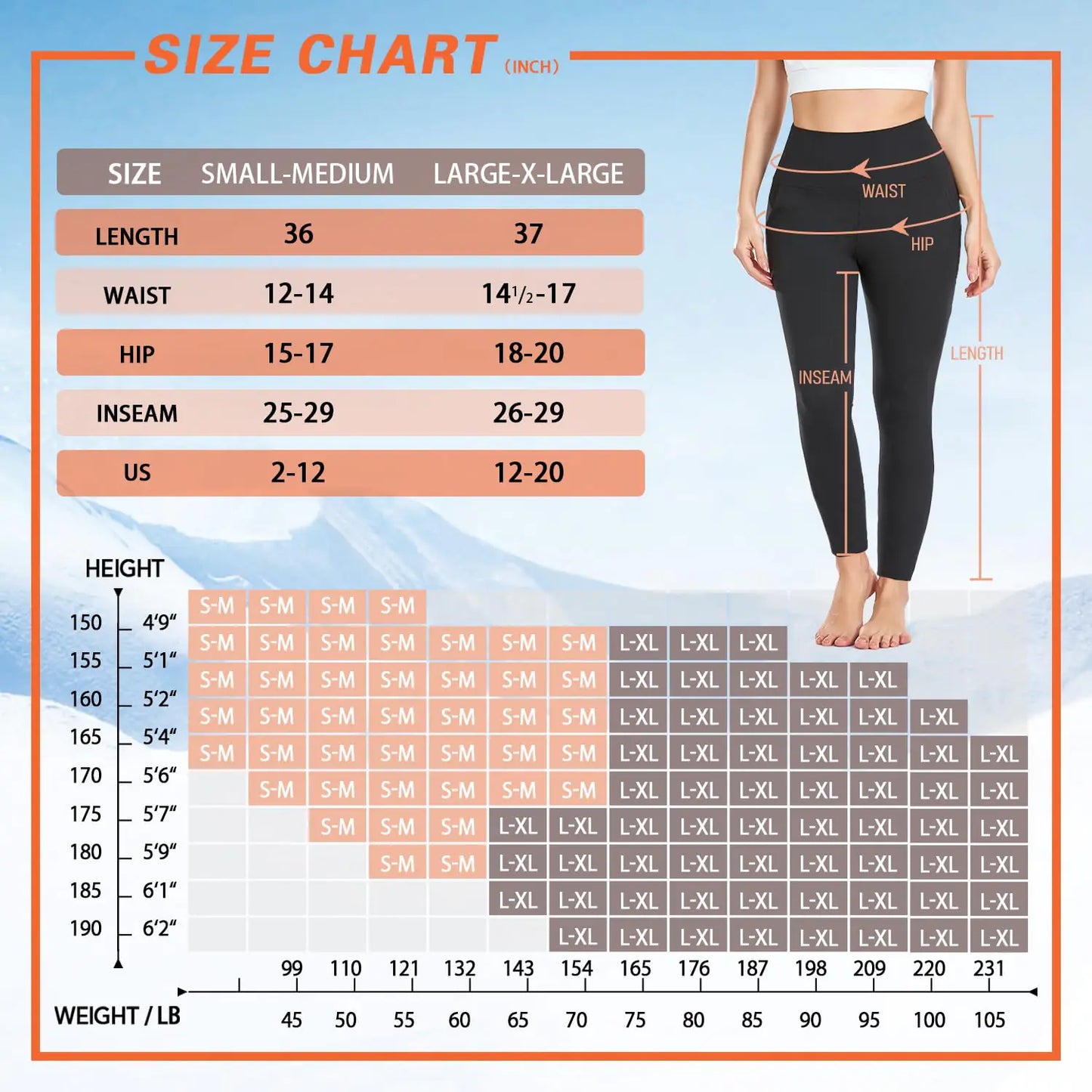 Cozy & Chic: 3-Pack Fleece-Lined Leggings with Pockets
