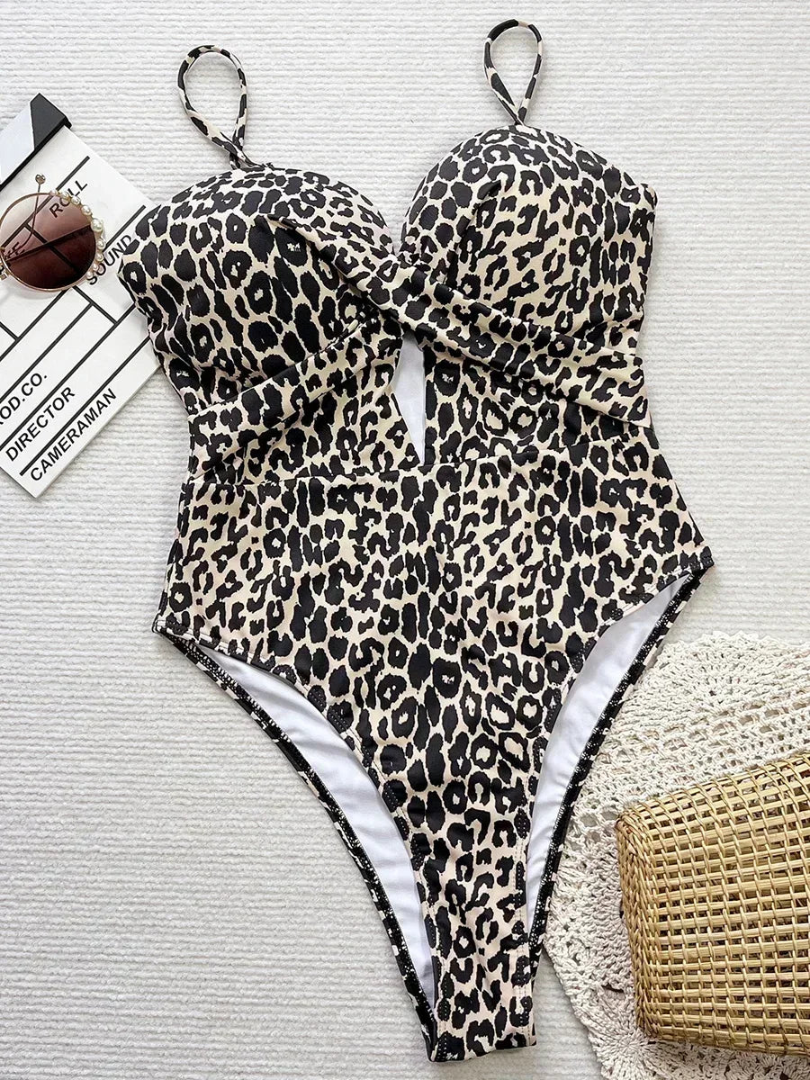 Ribbed Bra Cup Swimsuits 2025 Female Swimwear One Piece Swimsuit