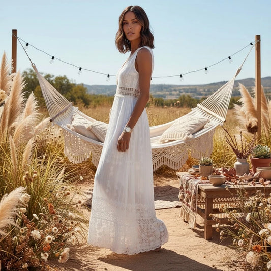 Bohemian Long Maxi Dress | The Sophisticated Shoppers