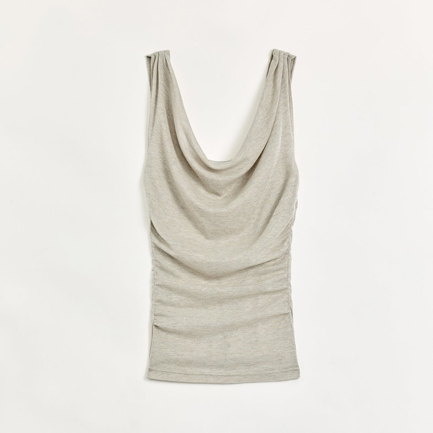 Energetic Encounter: Draped Neck Sculpting Vest