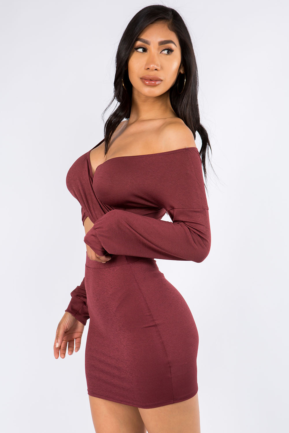 Kehlani Allure: Off-Shoulder Mini Skirt Set