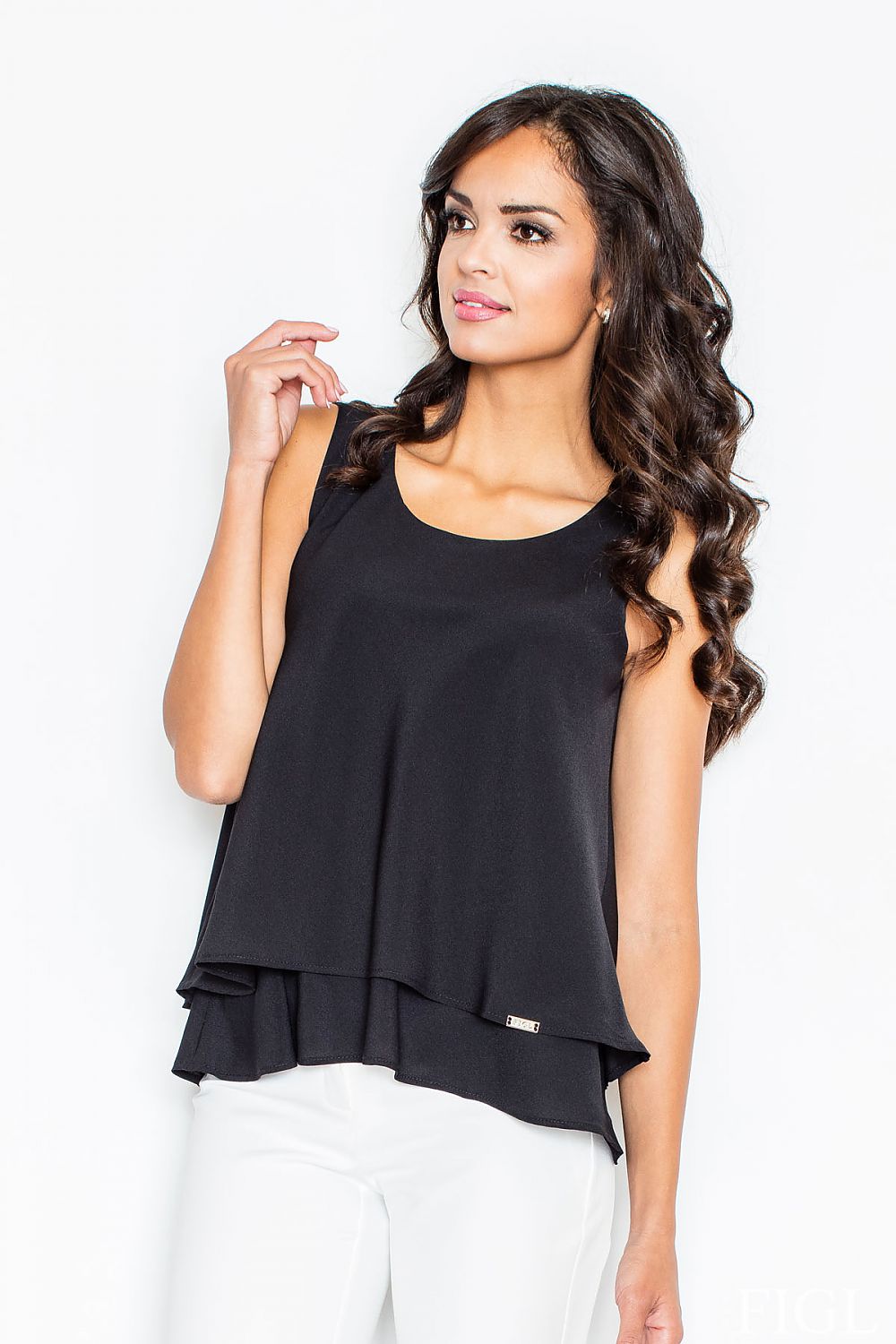 Elegant Knitwear Blouse