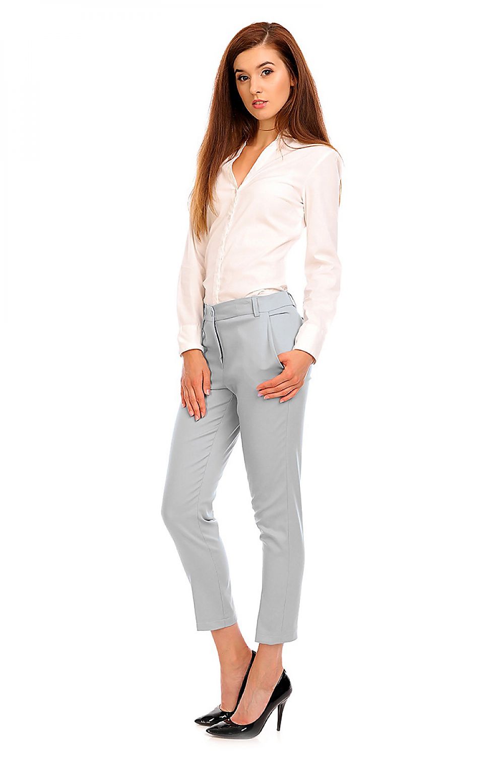 Elegant Women's 7/8 Trousers – Cabba Model