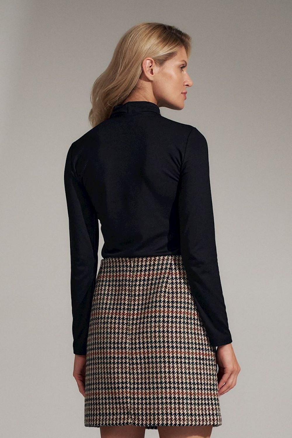 Classic Turtleneck Blouse