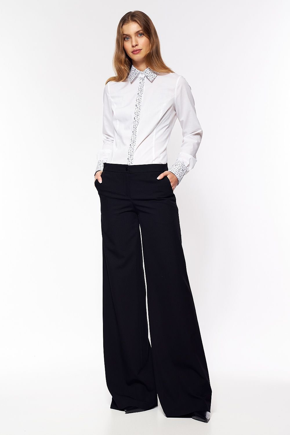 Timeless Grace: Black Palazzo Pants