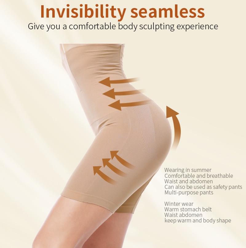 Contour Sculpt: High Waist Seamless Tummy Control Shaper