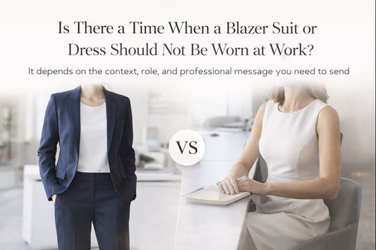 Is There a Time When a Blazer Suit or Dress Should Not Be Worn at Work?