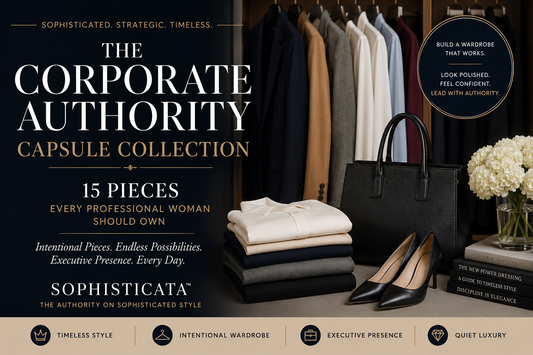 The Corporate Authority Capsule Collection: 15 Pieces Every Professional Woman Should Own