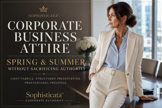 Corporate Business Attire for Spring and Summer