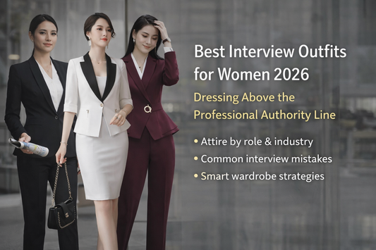 Best Interview Outfits for Women in 2026: Dressing Above the Professional Authority Line