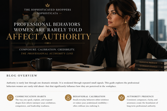 Professional Behaviors Women Are Rarely Told Affect Authority