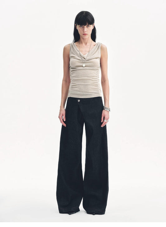 Energetic Encounter: Draped Neck Sculpting Vest
