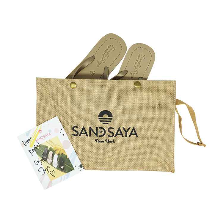 Gold Shell Charm Flip-Flop Sandals | The Sophisticated Shoppers