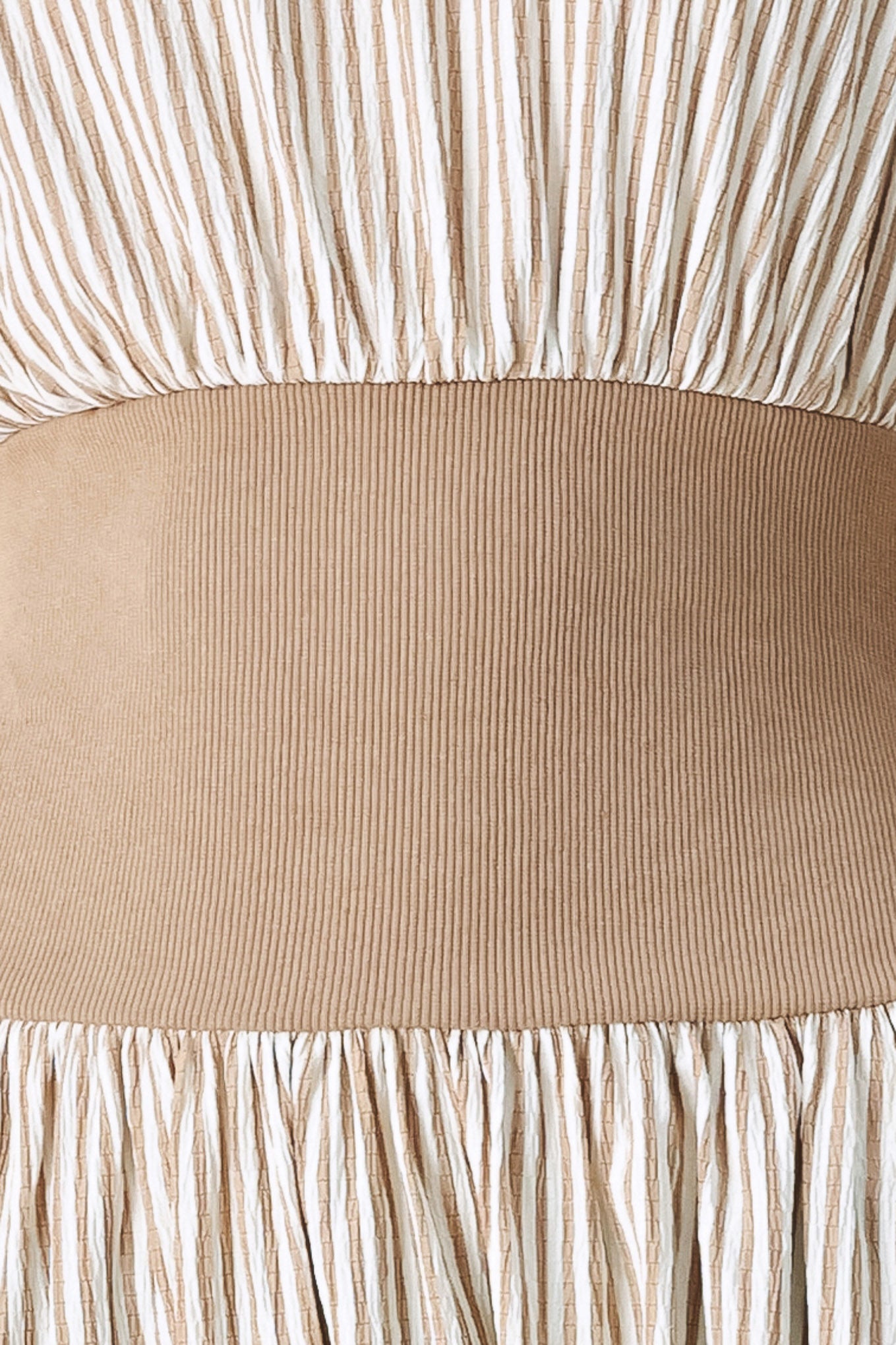 Hamptons Morning Stripe Midi Dress