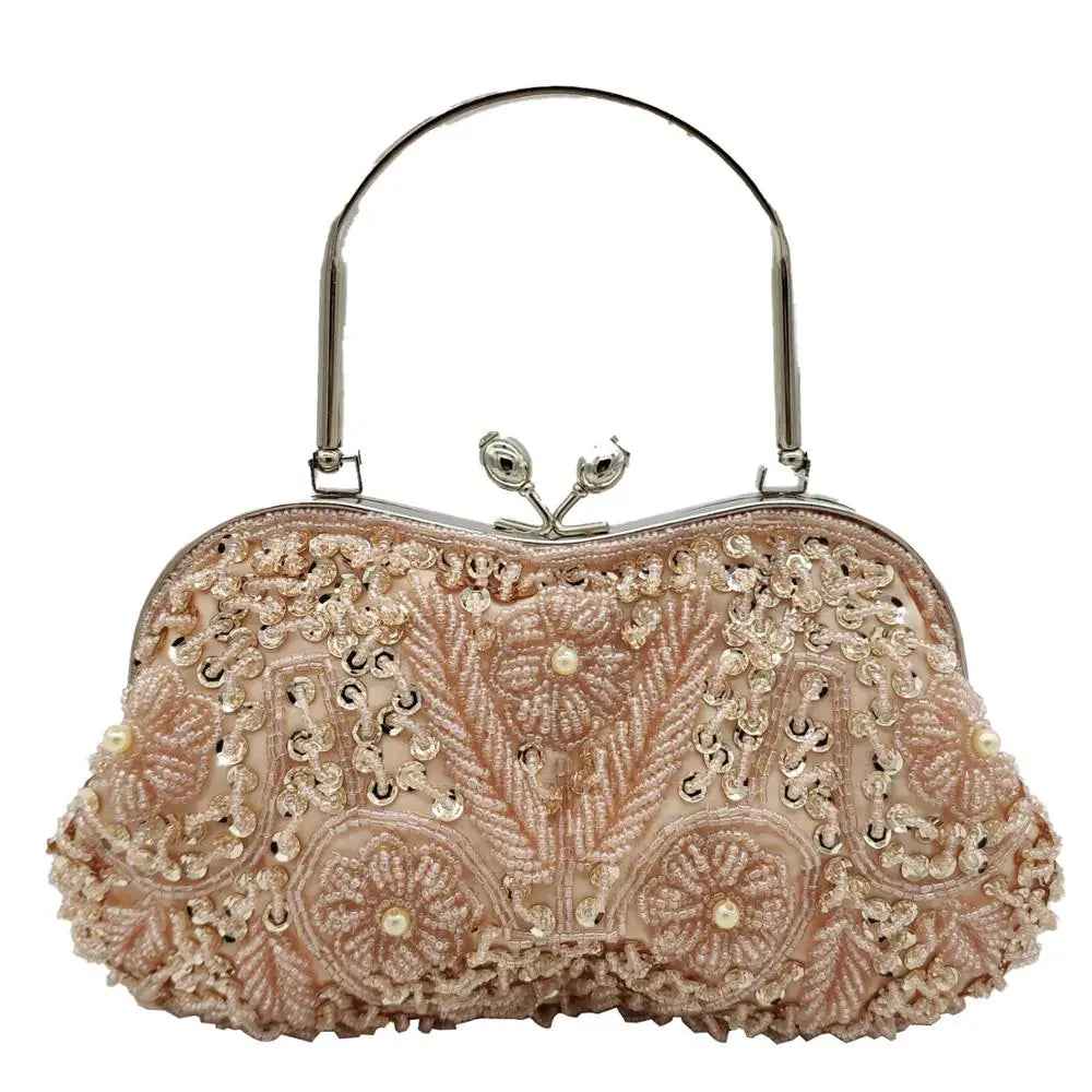 Beaded Frame Evening Purse