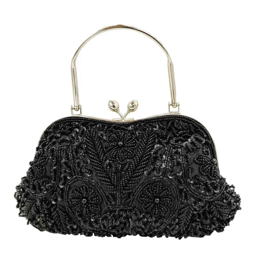 Beaded Frame Evening Purse
