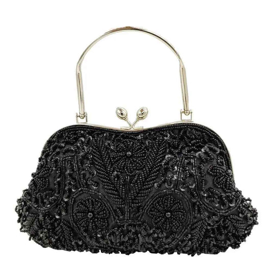 Beaded Frame Evening Purse