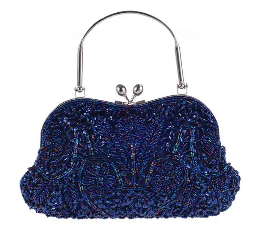 Beaded Frame Evening Purse