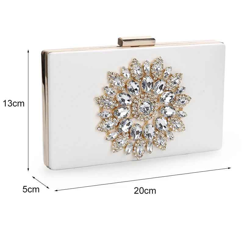Crystal Minaudière Evening Clutch