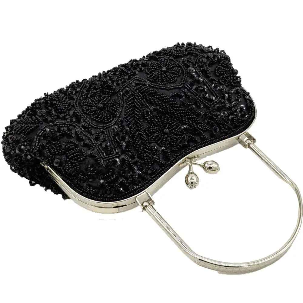 Beaded Frame Evening Purse