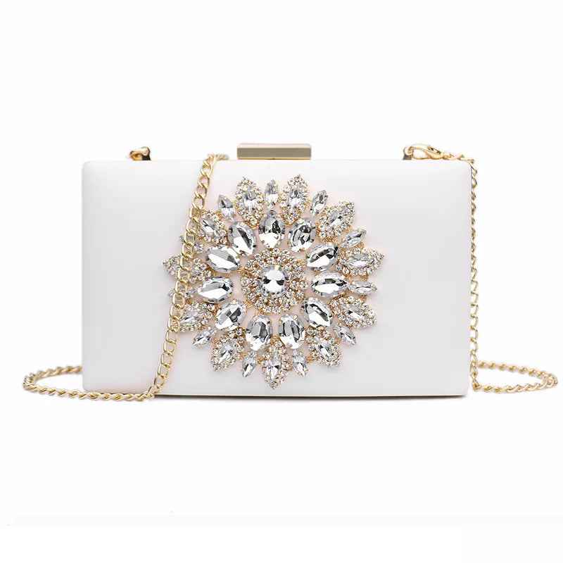 Crystal Minaudière Evening Clutch
