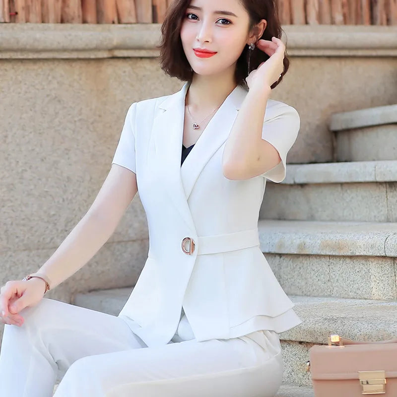 Tailored Pant Suit for Corporate Authority | Sophisticata™