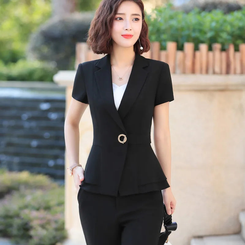 Tailored Pant Suit for Corporate Authority | Sophisticata™