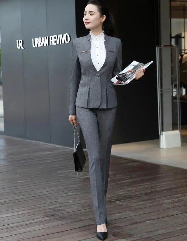 Decorated Pant Suit for Professional Settings | Sophisticata™
