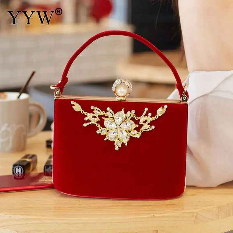 Crystal Flap Evening Clutch