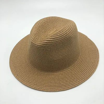 Foldable Panama Straw Sun Hat