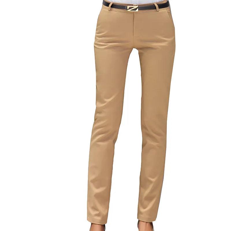 Pantalones tubo de cintura alta para la oficina | Sophisticata™
