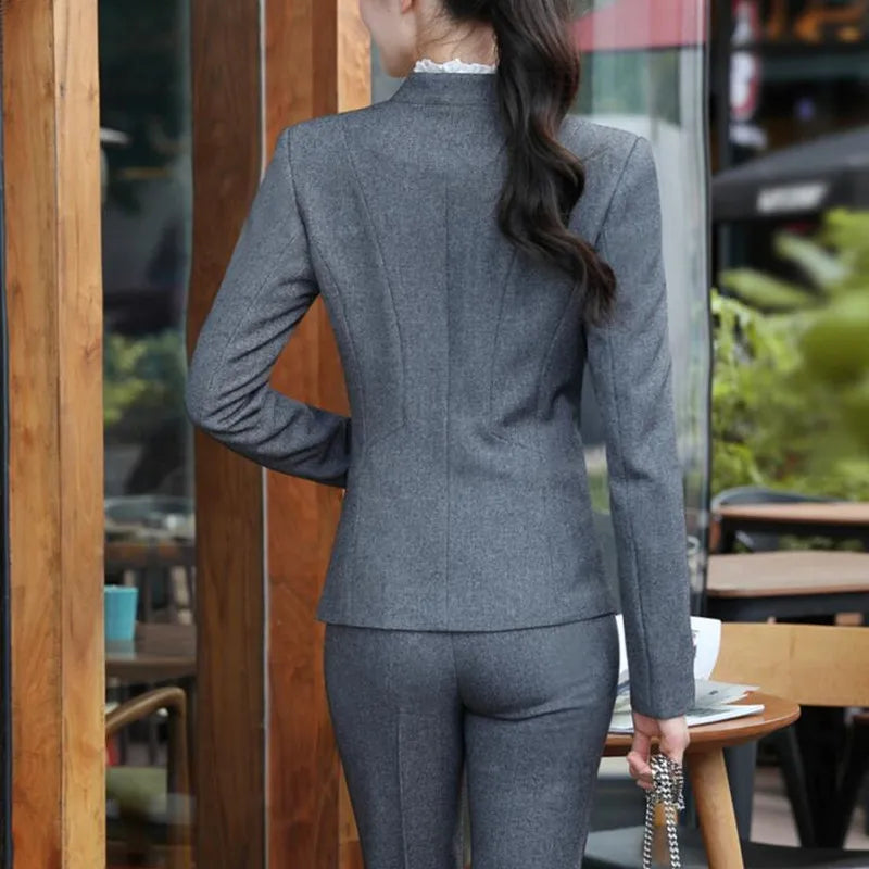Decorated Pant Suit for Professional Settings | Sophisticata™