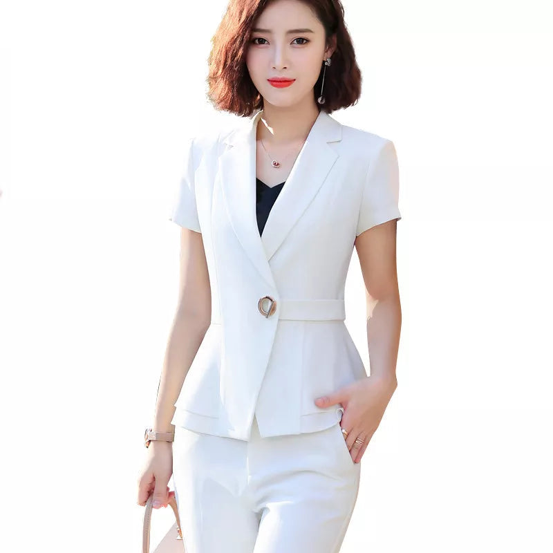 Tailored Pant Suit for Corporate Authority | Sophisticata™