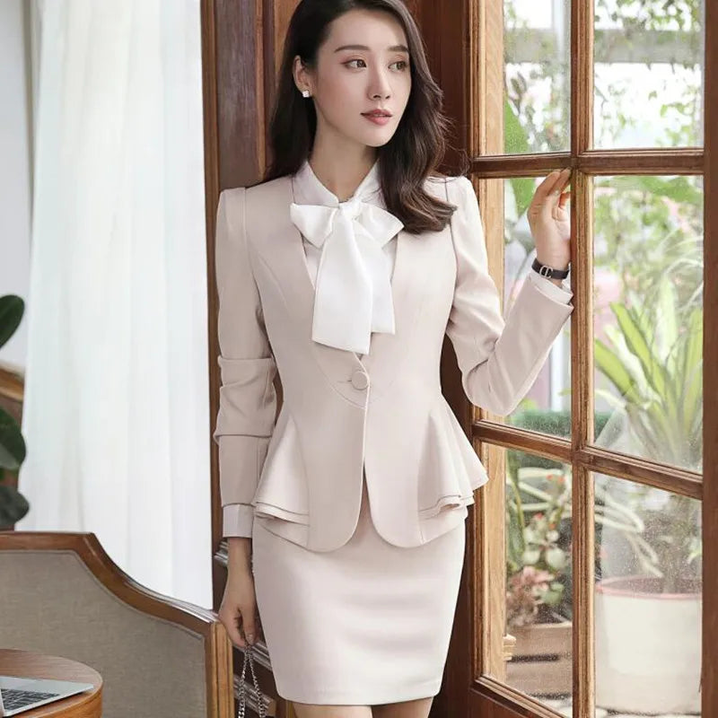 Skirt Suit for Professional Settings  Sophisticata™