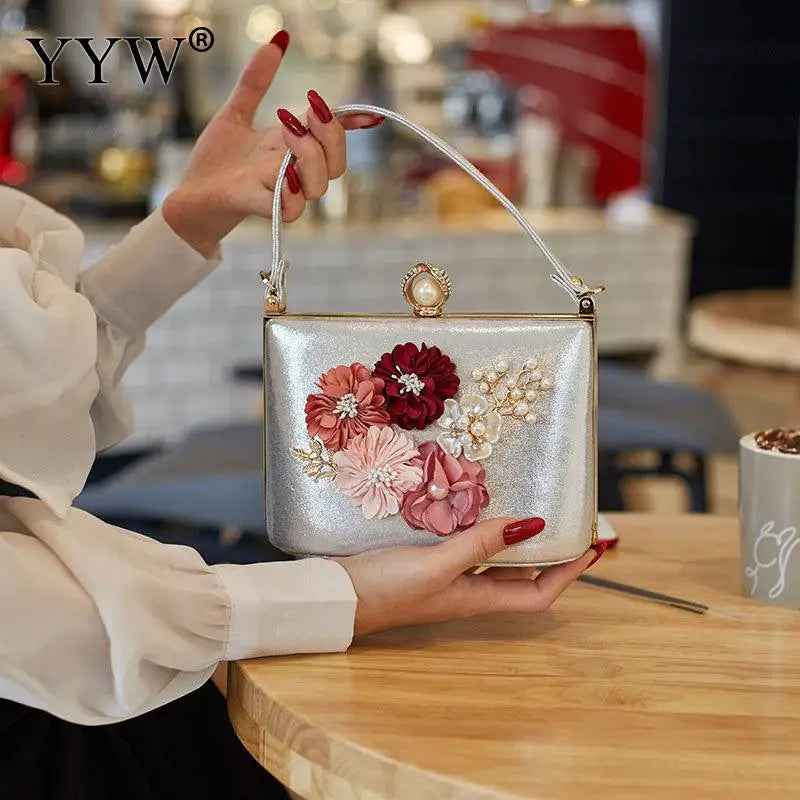 Crystal Flap Evening Clutch