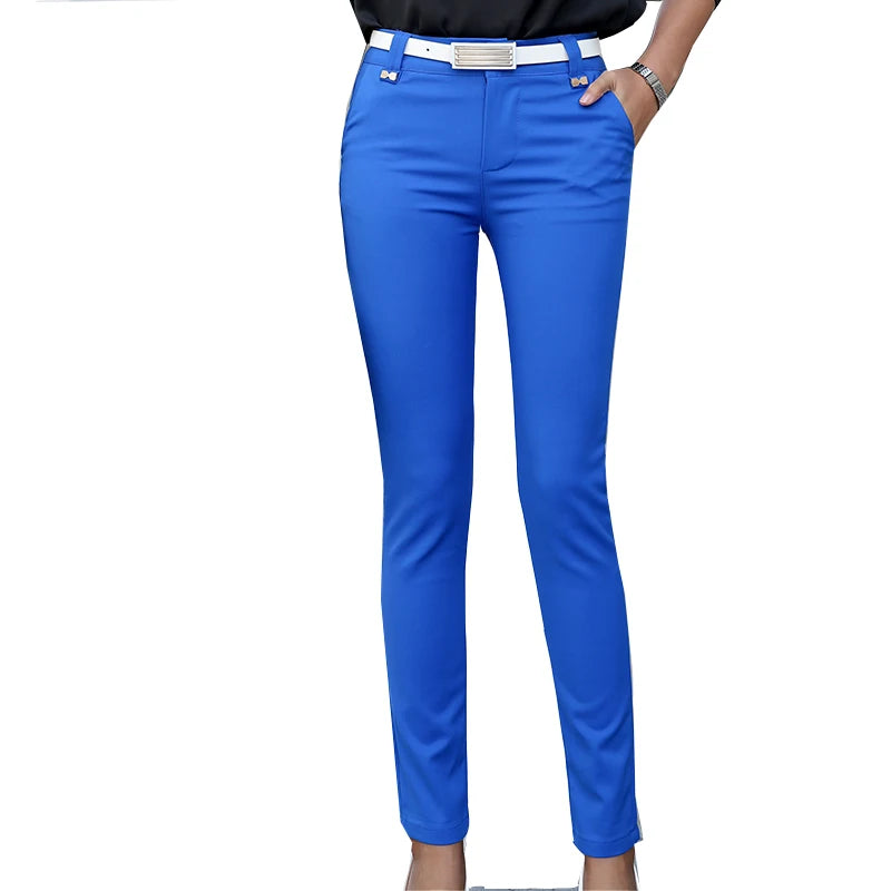 Pantalones tubo de cintura alta para la oficina | Sophisticata™