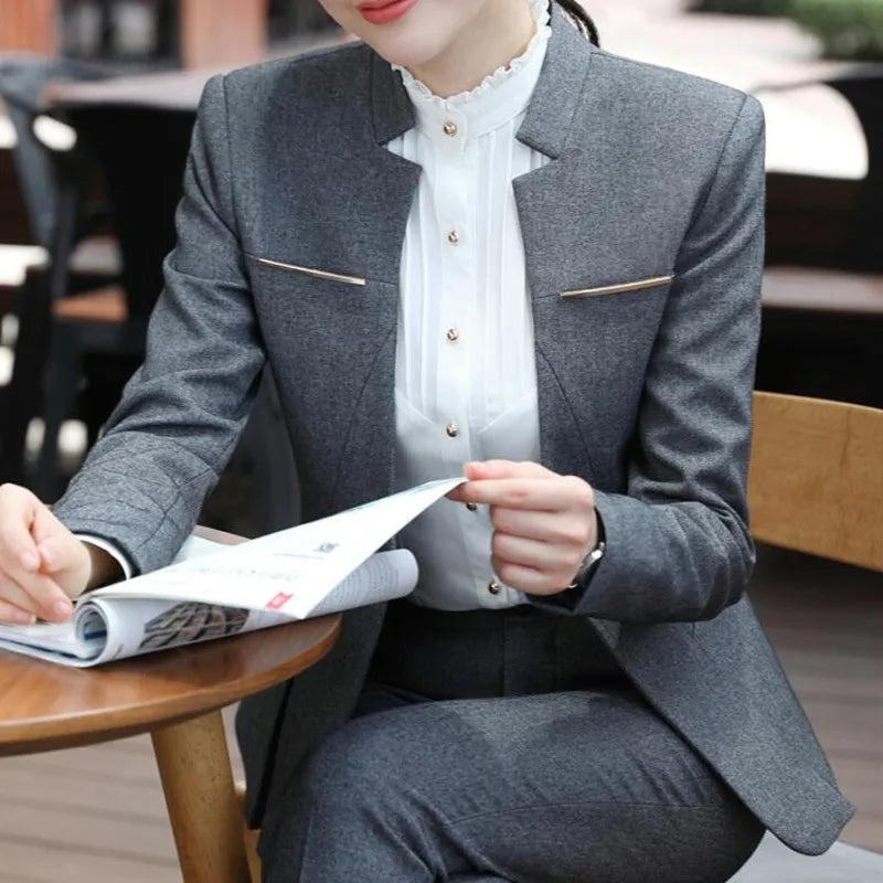 Decorated Pant Suit for Professional Settings | Sophisticata™
