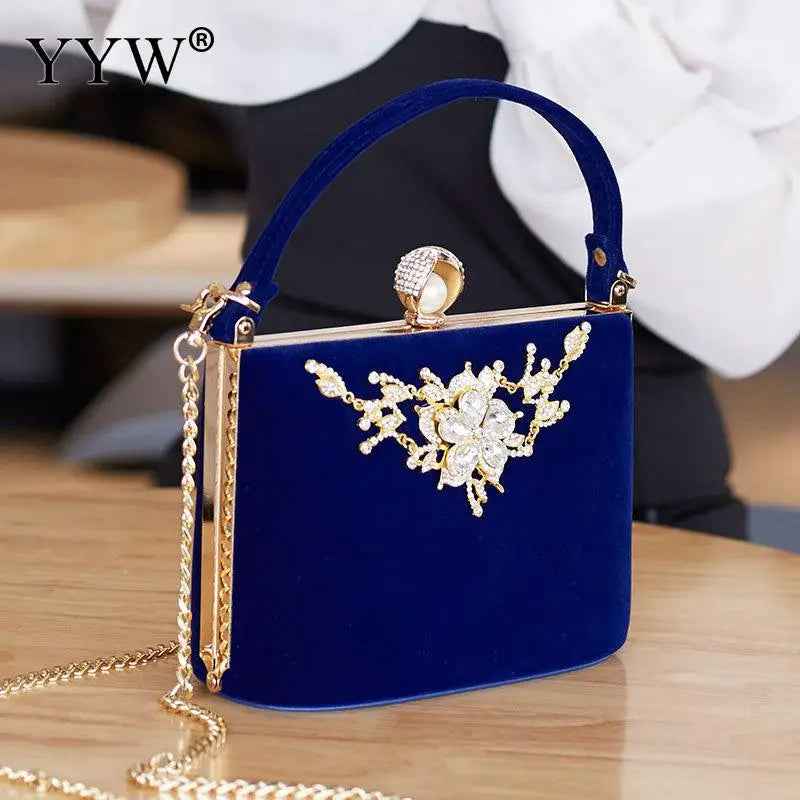 Crystal Flap Evening Clutch
