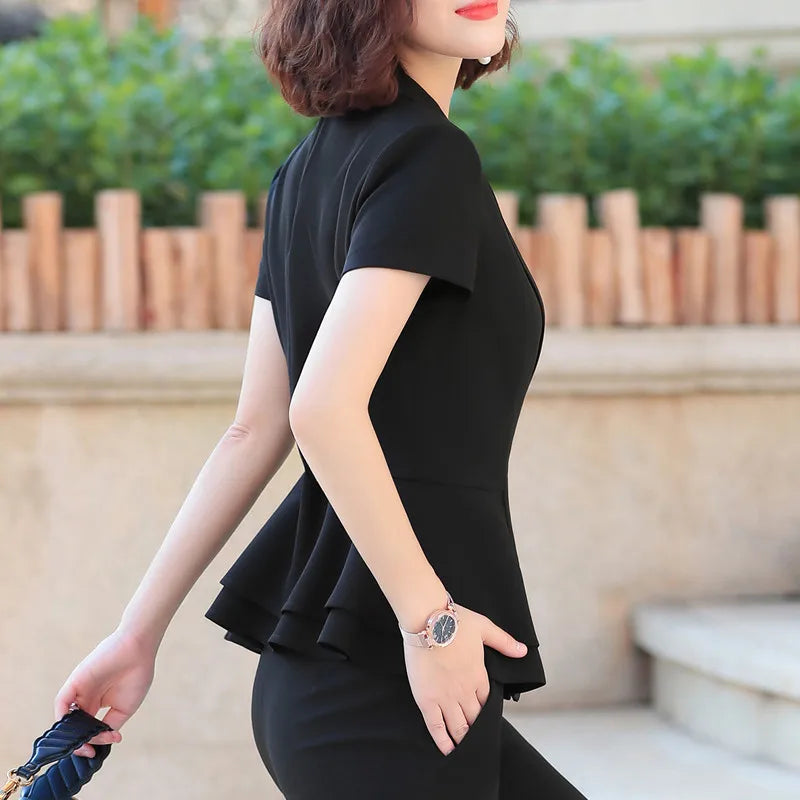 Tailored Pant Suit for Corporate Authority | Sophisticata™