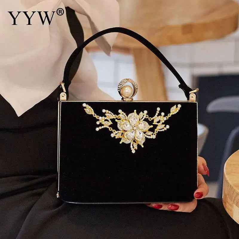 Crystal Flap Evening Clutch